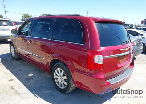 2016 Chrysler Town & Country Touring z USA, uszkodzony, nr VIN 2C4RC1BG0GR239501